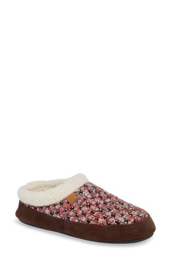 Women's Acorn The Jam Mule Slipper - Red