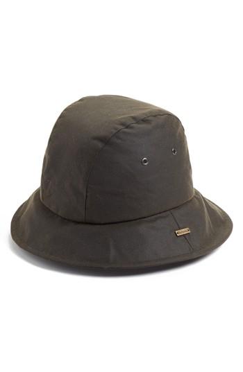 Women's Barbou Sou Wester Bucket Hat - Green