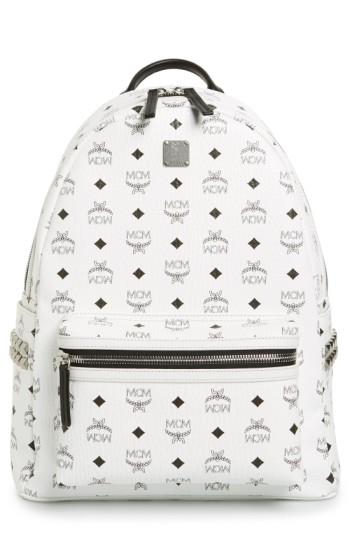 Mcm 'medium Stark' Side Stud Backpack -