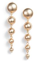 Women's Halogen 5-sphere Graduated Drop Earrings