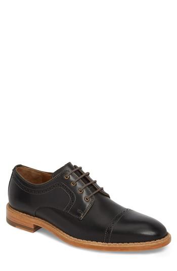 Men's J & M 1850 Chambliss Cap Toe Derby M - Black