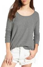 Women's Bp. Cozy Thermal Tee, Size - Grey