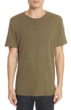Men's Rag & Bone Standard Issue Slubbed Cotton T-shirt, Size - Green