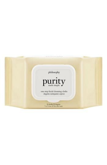 Philosophy 'purity Made Simple' One-step Facial Cleansing Cloths