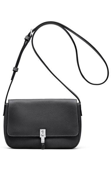 Elizabeth And James Micro Cynnie Leather Crossbody Bag -