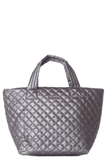 Mz Wallace Small Metro Tote - Metallic