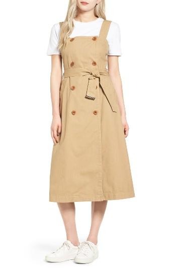 Women's Madewell Cotton Trench Dress