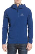 Men's Arc'teryx Gamma Lt Softshell Hooded Jacket - Blue