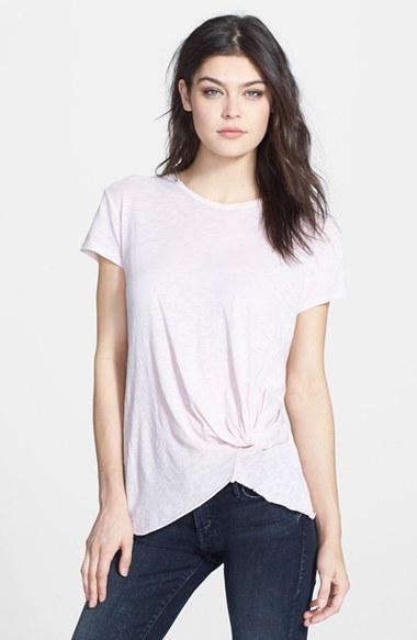 Women's Stateside Knot Detail Slub Knit Tee