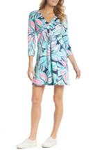 Women's Lilly Pulitzer Amina Printed Shift Dress, Size - Blue