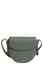 Skagen Lobelle Leather Saddle Bag - Green