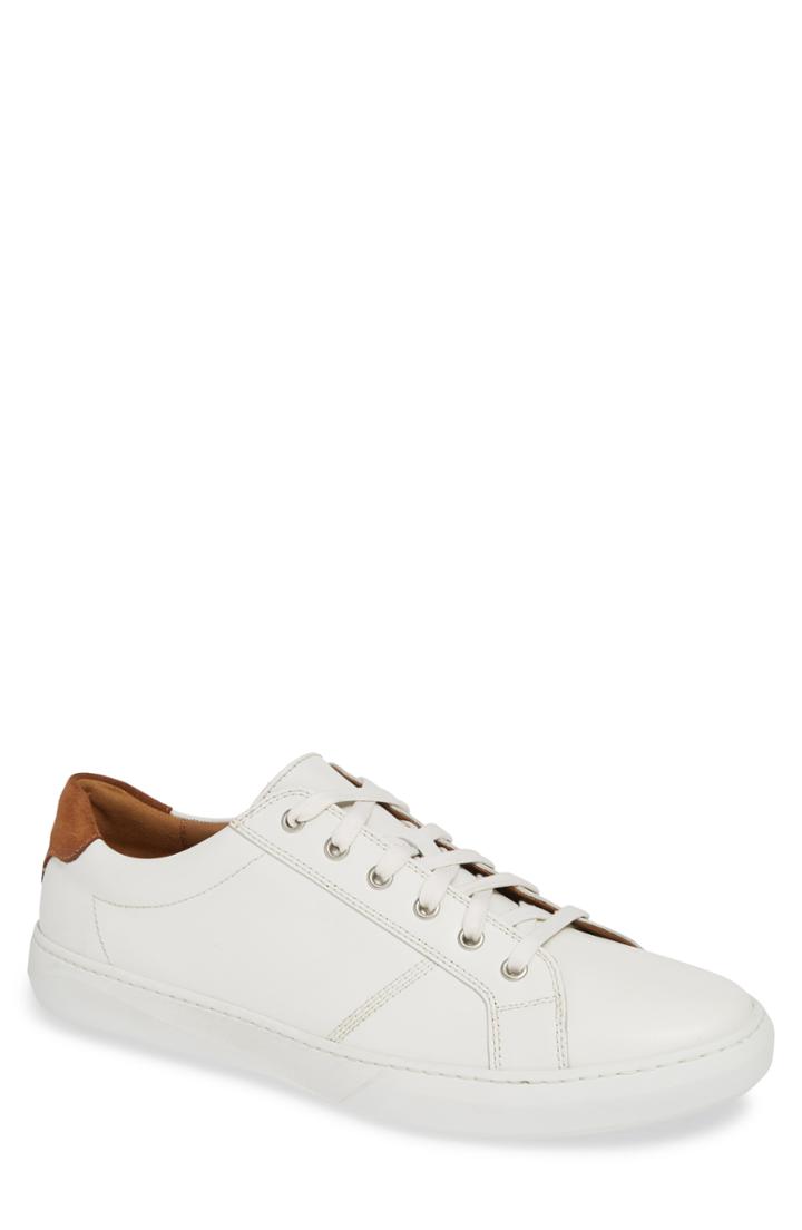 Men's Robert Talbott Hudson Sneaker M - White