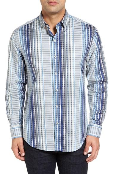 Men's Tommy Bahama Silva Stripe Sport Shirt