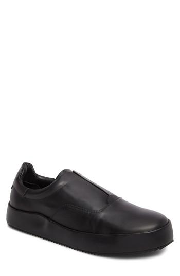 Men's Hip & Bone Skater Slip-on Sneaker M - Black