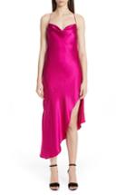 Women's Haney Hanne Bias Cut Satin Slipdress - Pink