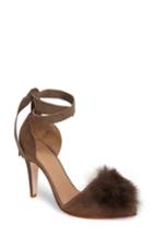 Women's Huma Blanco Danna Genuine Alpaca Fur Sandal Us / 37eu - Brown