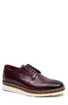 Men's Jared Lang Sandwich Sole Derby Eu - Burgundy