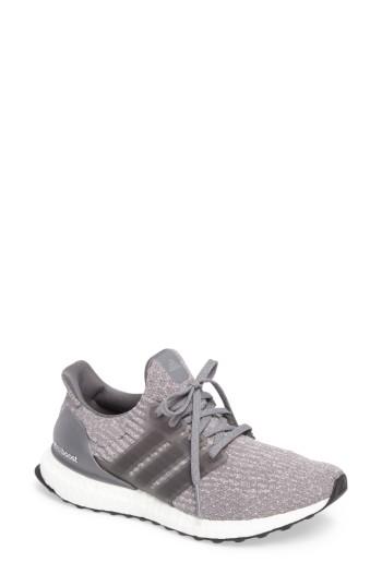 Women's Adidas 'ultraboost' Running Shoe .5 M - Grey