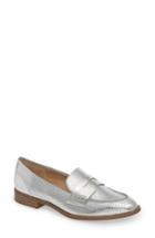 Women's Jane And The Shoe Lewis Loafer M - Metallic
