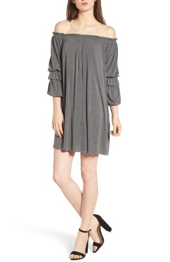 Women's Bailey 44 Blue Blood Off The Shoulder Dress - Grey