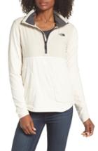Women's The North Face Mountain Sweatshirt Quarter Zip Pullover - Ivory