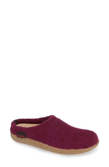 Women's Giesswein Veitsch Water Repellent Slipper Eu - Purple