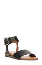 Women's Sarto By Franco Sarto Park Ankle Strap Sandal .5 M - Black