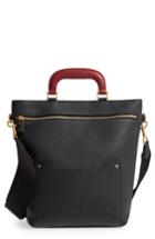 Anya Hindmarch Small Orsett Leather Shoulder Bag - Black