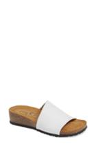 Women's Bos. & Co. Lux Slide Sandal .5-8us / 38eu - White