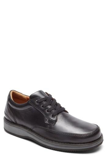 Men's Rockport Prestige Point Mudguard Oxford .5 W - Black