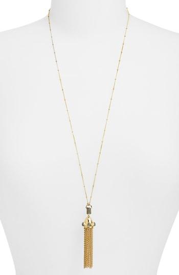 Women's Sole Society Tassel Pendant Necklace