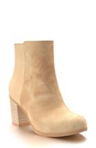 Women's Shoes Of Prey Block Heel Bootie .5 A - Beige