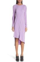 Women's Atlein Crepe Stripe Asymmetrical Jersey Dress Us / 34 Fr - Purple