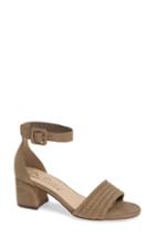 Women's Callisto Puffye Ankle Strap Sandal M - Beige