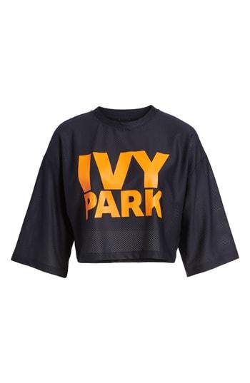 Women's Ivy Park Mesh Crop Tee