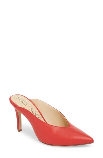 Women's Sole Society So-bethenia Mule M - Red