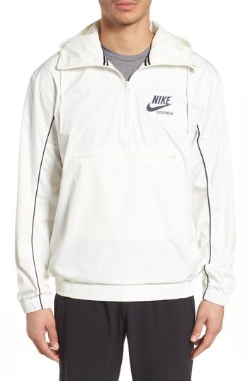 Men's Nike Nsw Archive Anorak, Size - White