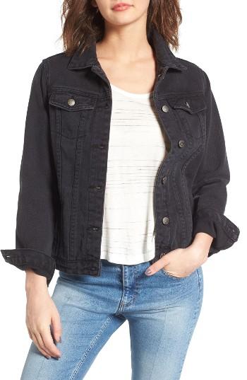 Women's Thread & Supply Palisades Denim Jacket - Black