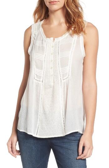 Women's Lucky Brand Audrey Tank - White