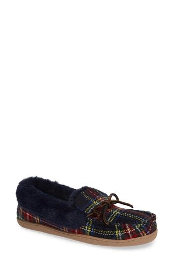 Women's 1901 Poppy Moc Slipper M - Blue
