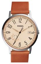 Women's Fossil 'vintage Muse' Leather Strap Watch, 40mm