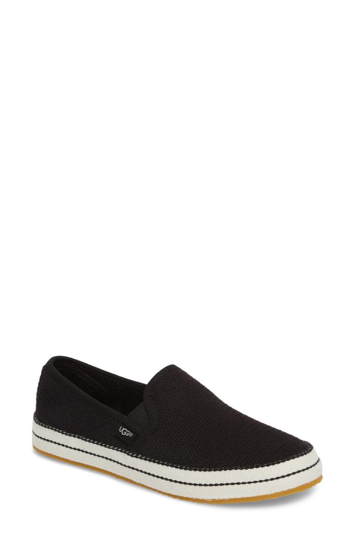 Women's Ugg Bren Slip-on Sneaker .5 M - Black