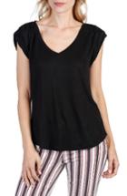 Women's Paige Jessamine Linen Top - Black