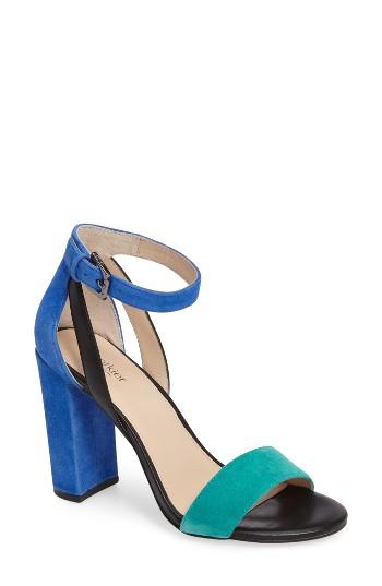 Women's Botkier Gianna Ankle Strap Sandal .5 M - Blue