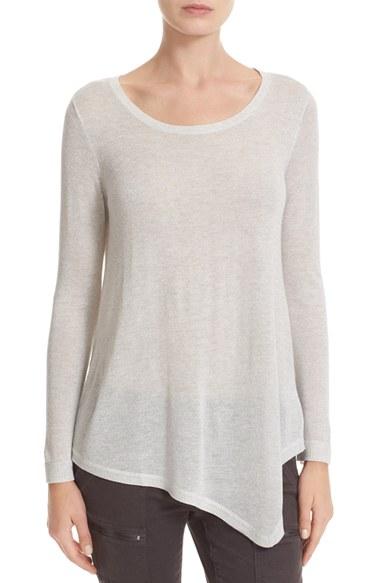 Women's Joie Tambrel Asymmetrical Metallic Top