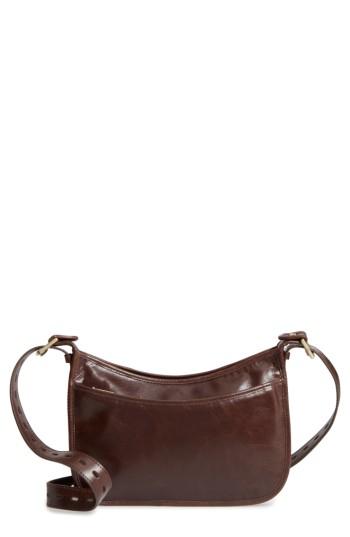 Hobo Chase Calfskin Leather Crossbody Bag - Brown