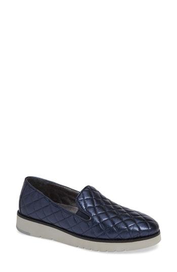 Women's Johnston & Murphy Portia Slip-on Sneaker M - Blue