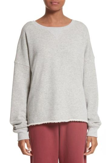 Women's Simon Miller Brushed Terry Sweatshirt - Grey