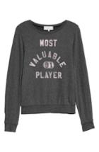 Women's Wildfox Most Valuable Player Baggy Beach Jumper Sweatshirt