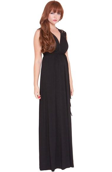 Women's Olian 'vero' Maternity Maxi Dress
